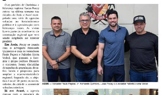 Saiu na mídia de fevereiro/2026