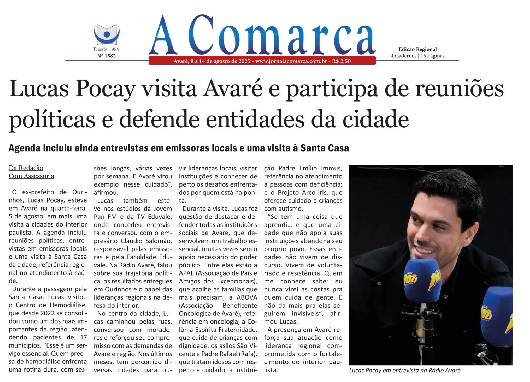 Saiu na Mídia (Agosto/2025)