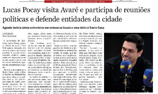 Saiu na Mídia (Agosto/2025)