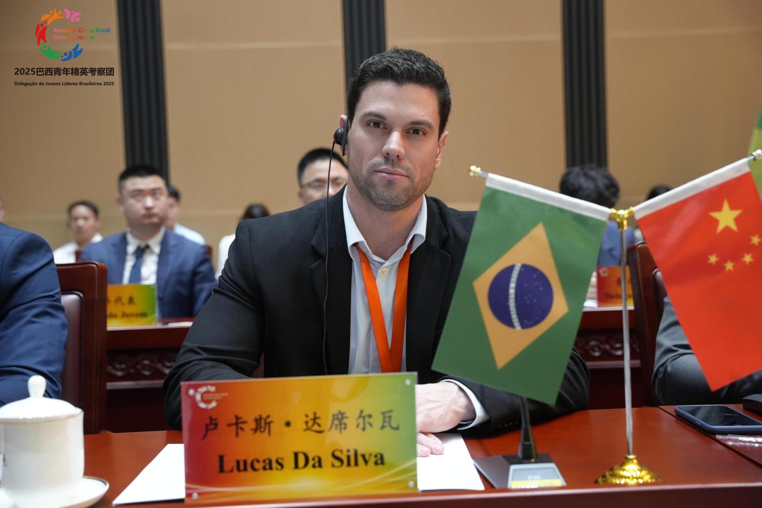Lucas Pocay representa o Brasil em missão oficial na China