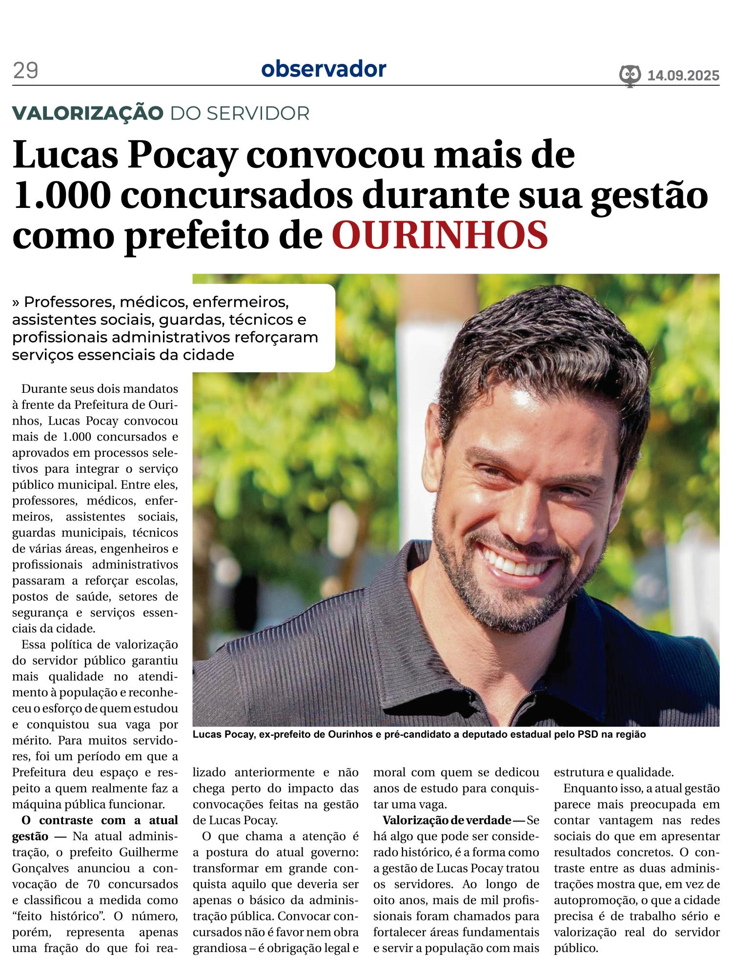 Saiu na mídia (Setembro/2025)