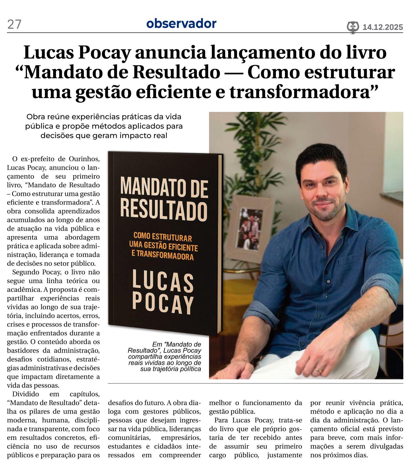 Saiu na mídia em dezembro/2025