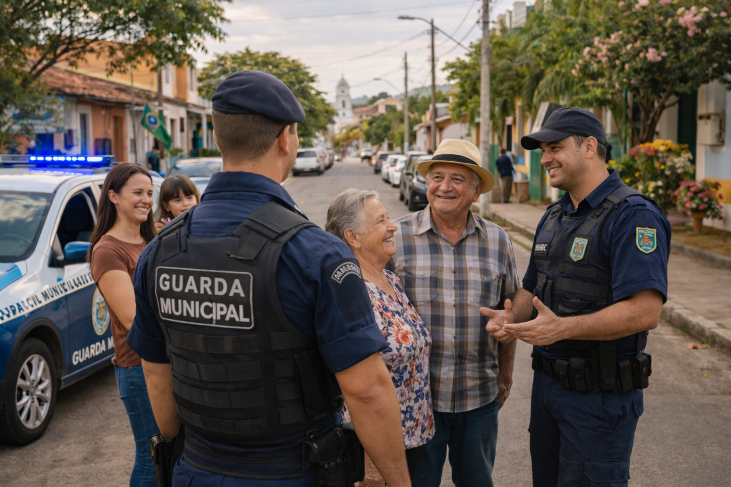 Segurança com presença e ação