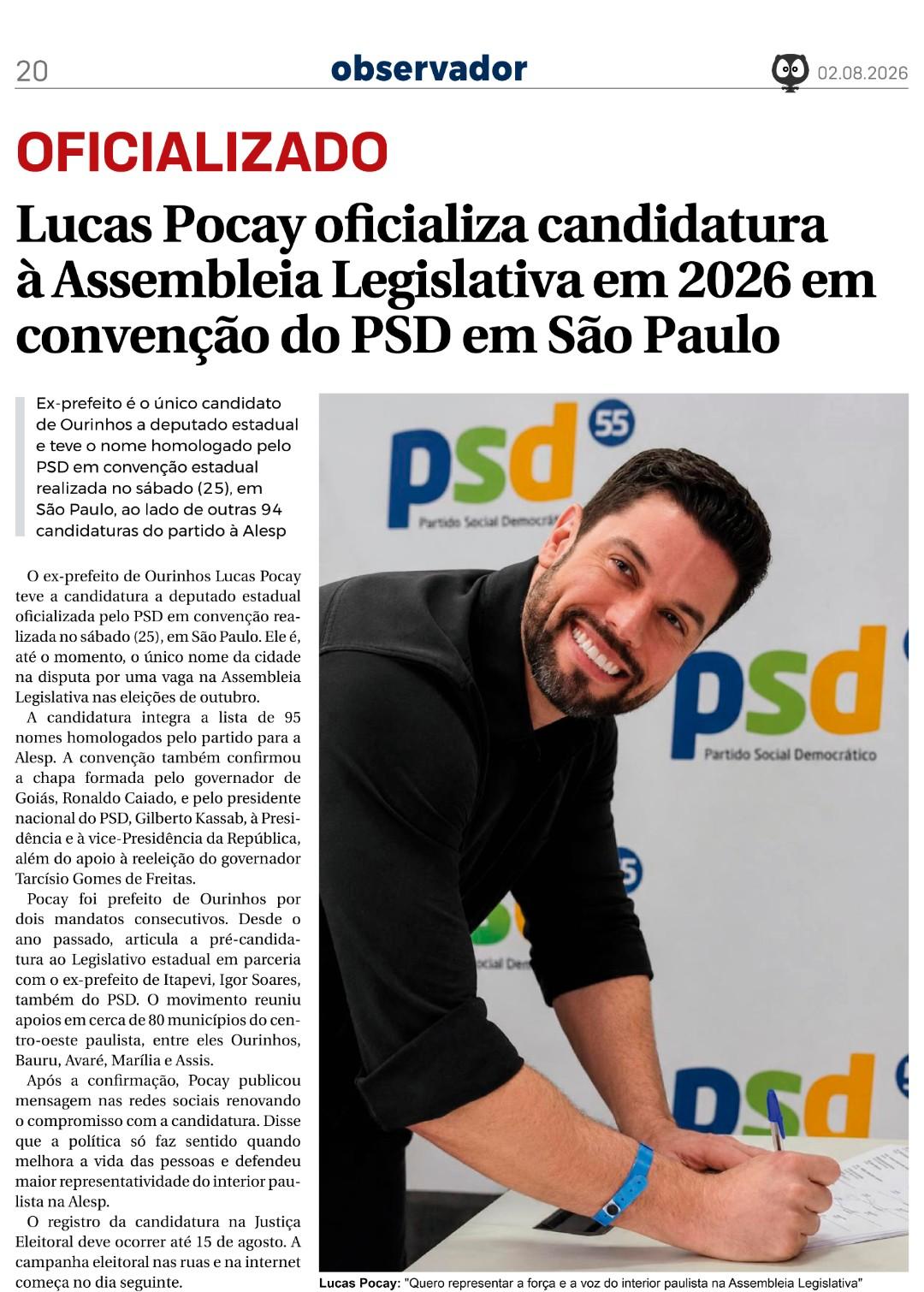 Mídia de agosto/2026